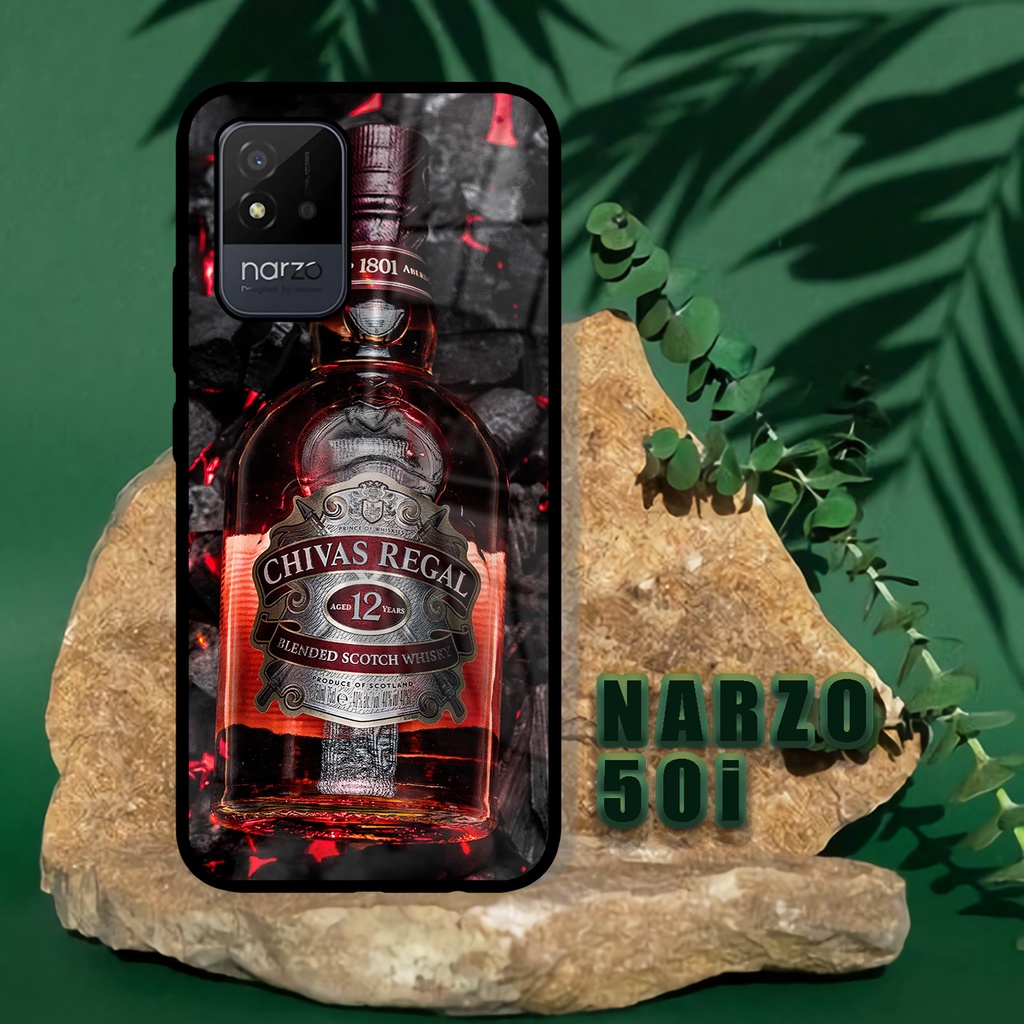 Case Kilau Realme Narzo 50i | Narzo 50i | Casing Hp Realme | Pelindung Smartphone