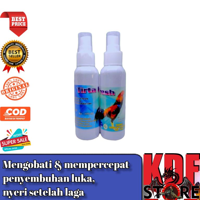TIRTA FRESH - AYAM ADUAN - OBAT LUKA LUAR - AYAM MERAH MERONA