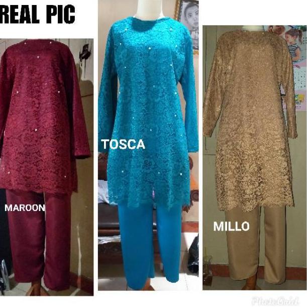 PGN.18Oc22ι • BISA SERAGAM/AMELIA SET/STELAN MURAH/SETELAN BROKLAT MIX MUTIARA