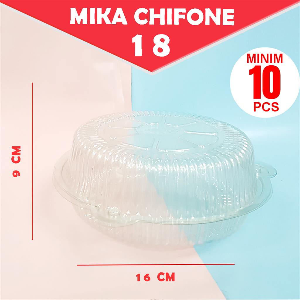 SATUAN Kue Bolu Bulat 18/  Chifon 18 / Mika Kue Bolu Kekinian