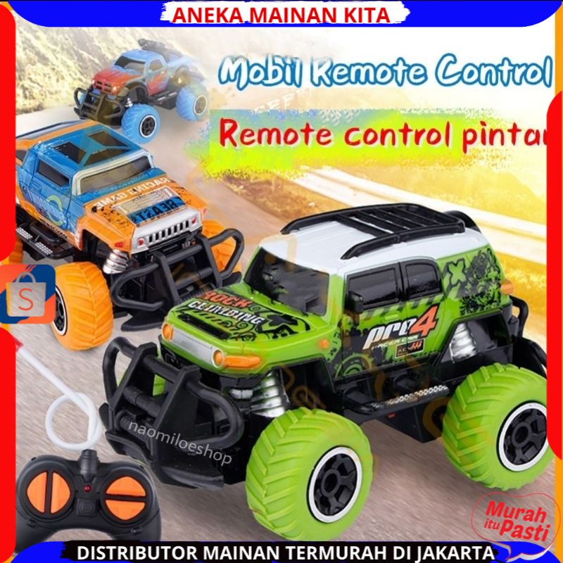 Mainan mobil remote control RC Rock Clawler Mini Car warna warni mobil remot kontrol murah crawler remote