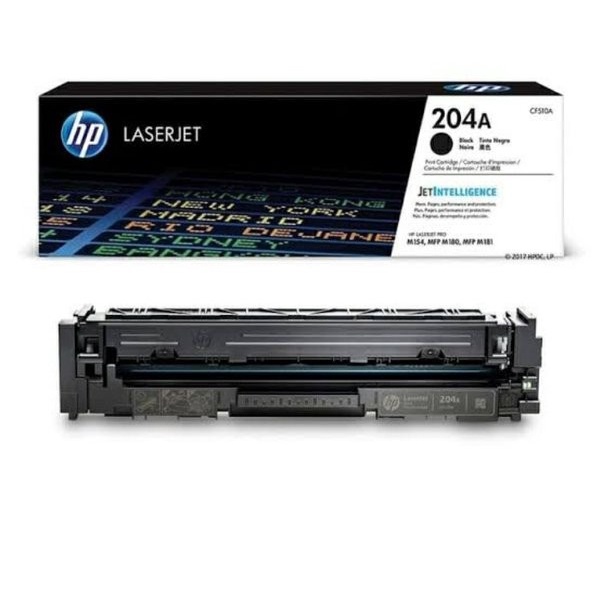 Toner HP 204A Black LaserJet Toner Cartridge CF510A Original