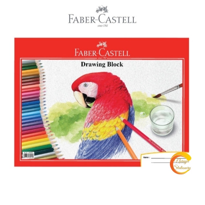

Terbatas Drawing Book A4/Buku Gambar A4 Faber-Castell Bagus