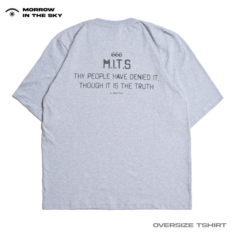 Oversize Tee Misty 666 | Morrowsky