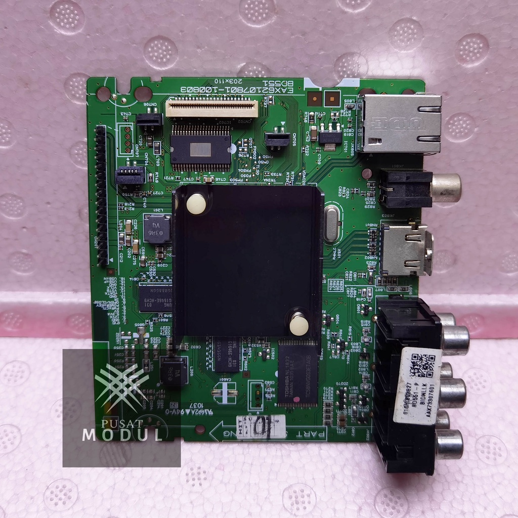 MPEG LG BD551 / LG BD550 MAINBOARD LG BD551 / LG BD550 LG EAX62107801-100803 LG SMART BLUERAY DISC