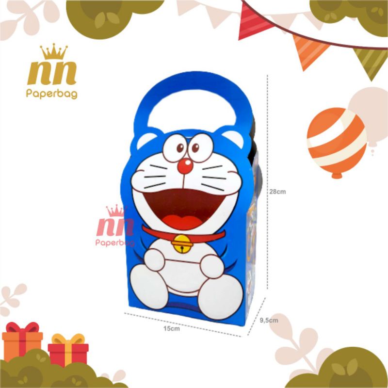 

tas ultah/dus snack karakter doraemon