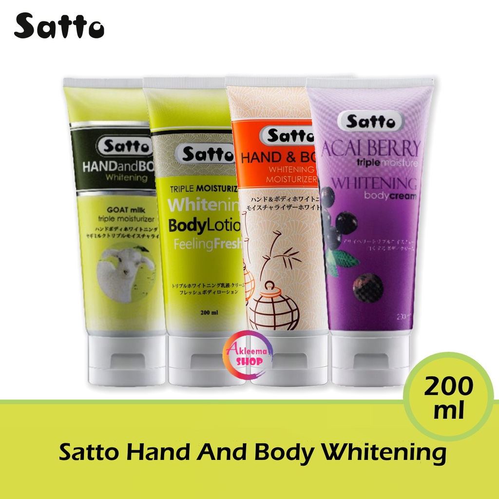Satto Hand And Body Whitening 200ml