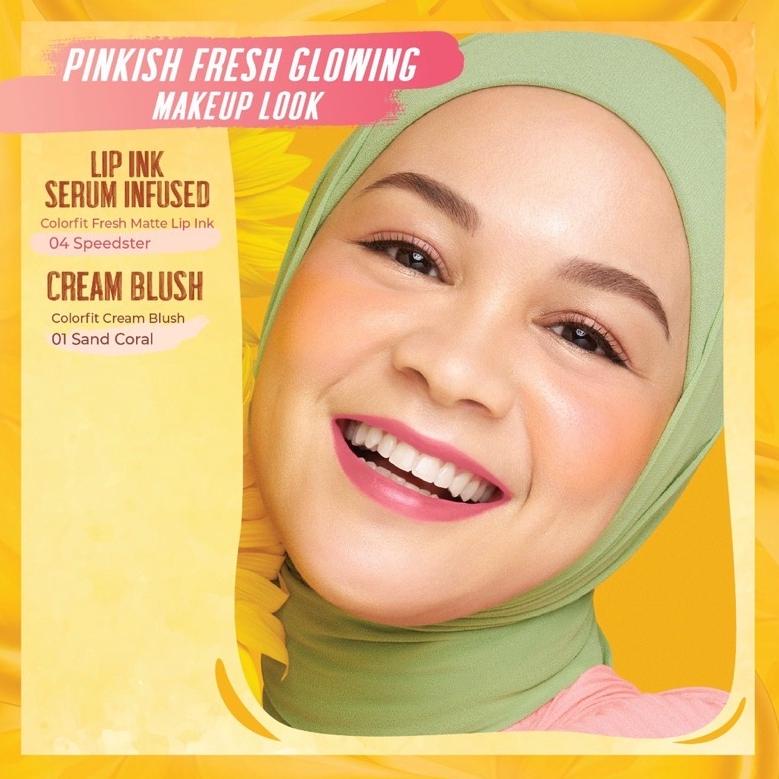 KIRIM HARI INI WARDAH Colorfit Cream Blush Indonesia / Lipstick Facial Wash Face Scrub Essence Toner