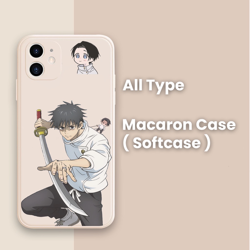 Casing Case Anime Jujutsu Kaisen Keren - Casing Semua tipe Hp ( All Type ) - Oppo A16 A5S A3S - Vivo