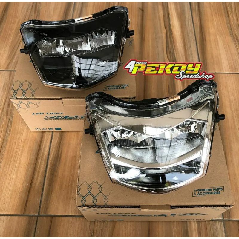 reflektor lampu depan Supra fit new original zhipat Vietnam original wave 110 model mata dua wave 11