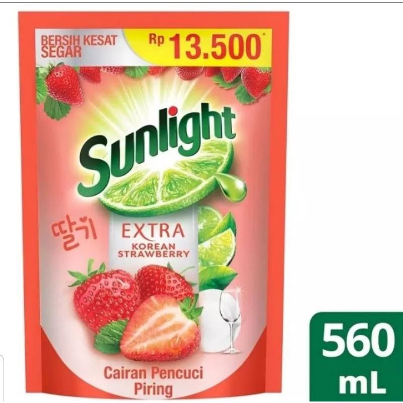 Sabun Cuci Piring Sunlight 560ml/650ml/700ml/755ml