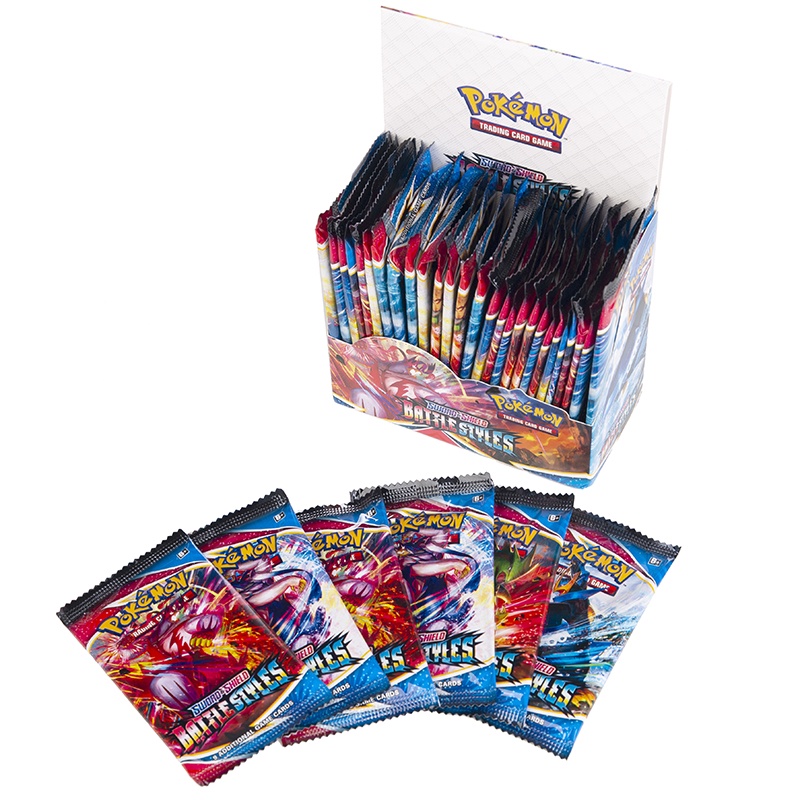 324pcs / Set Mainan Kartu Pokemon Bahasa Inggris Untuk Koleksi Anak