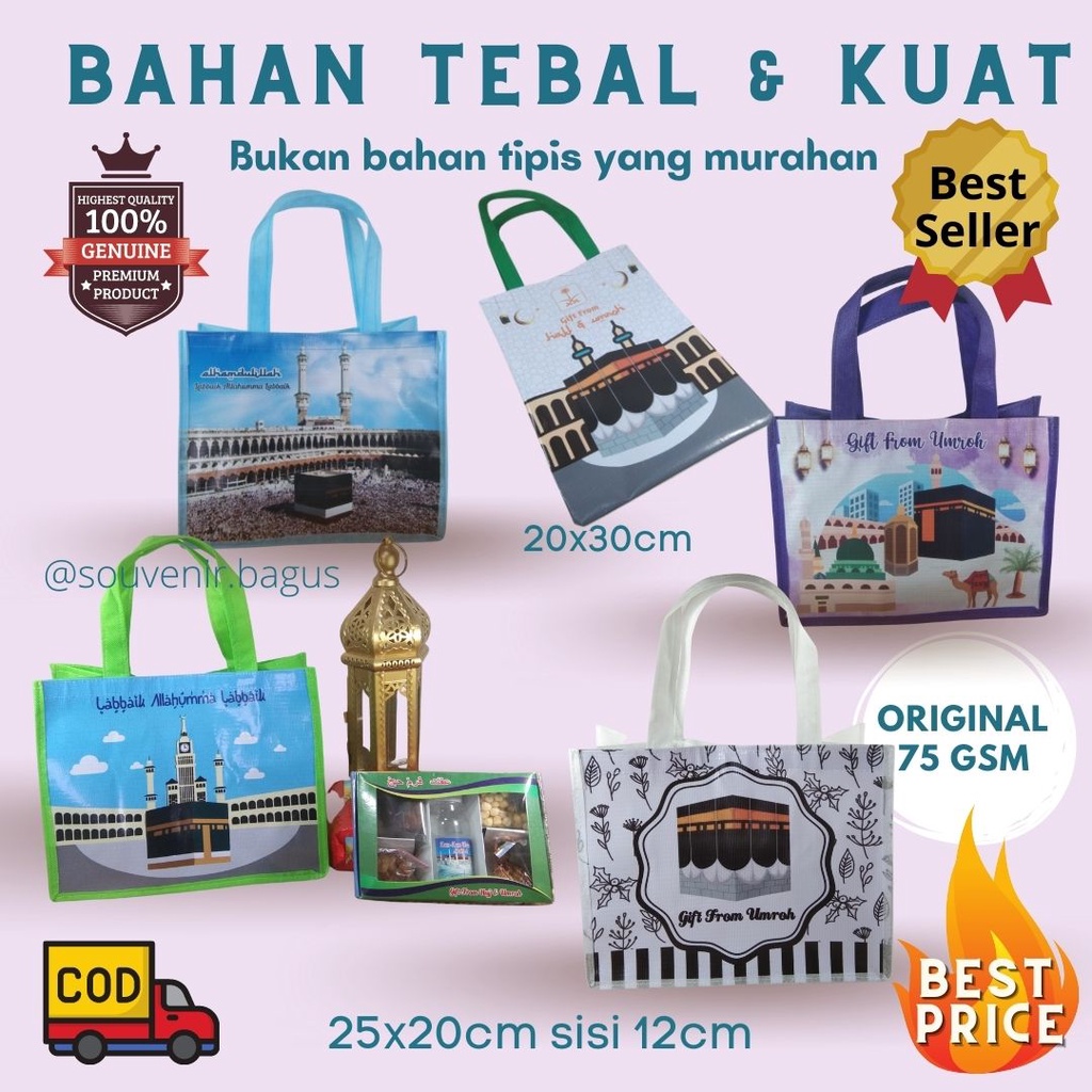 Tas Souvenir Haji Umroh Ready Stock Oleh Oleh Haji Bisa Ambil Berapa saja Bisa Ke Jakarta Manasik Haji  Terlaris