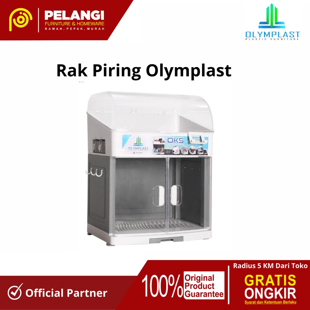Rak Olymplast OKS | Rak Olymplast | Rak Piring Olymplast | Rak Piring Plastik | Rak Dapur Plastik