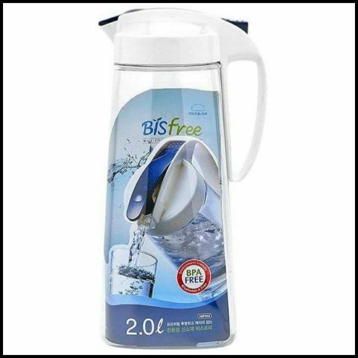 Lock N Lock Jug Abf632 Bisfree One Touch Bottle Botol Minum 2 L Liter