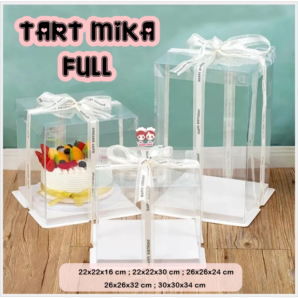 

BOX TART MIKA / BOX MIKA TART DUS MIKA TART / DUS TART / BOX MIKA BACA DESKRIPSI