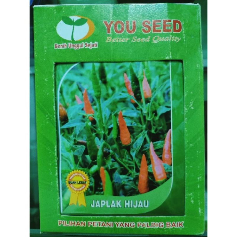 Benih Cabe Rawit Japlak Hijau 10gr You Seed