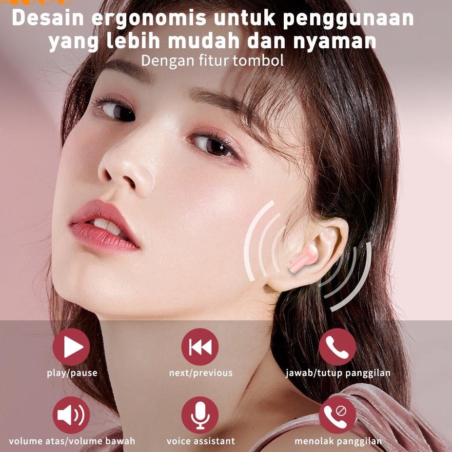 Koder8R2d--TACOO Pro 5s Mini TWS Bluetooth Earphone Headset Macaron Earphone wireless Sport Headphon