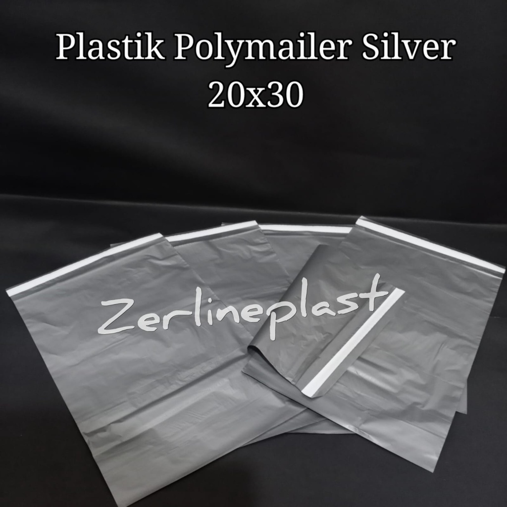 Plastik POLYMAILER SILVER / Plastik Packing @100lbr