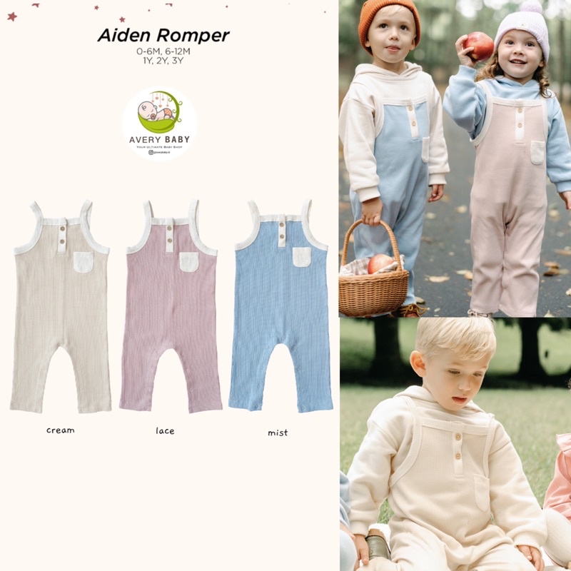 BOHOPANNA AIDEN ROMPER / JUMPER ANAK / ROMPER ANAK/ BAHAN RAJUT Anak