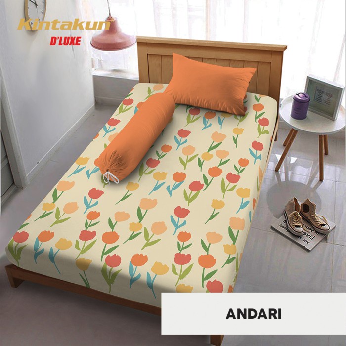 SEPREI Sprei Kintakun D'Luxe Single Size Nirmana Edition Uk. 120x200 cm - Andari kasur springbed aes