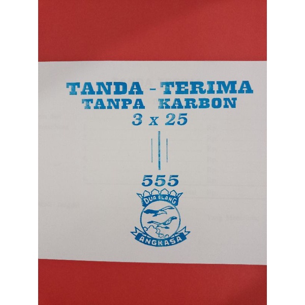 

Tanda Terima RP NCR R3 555