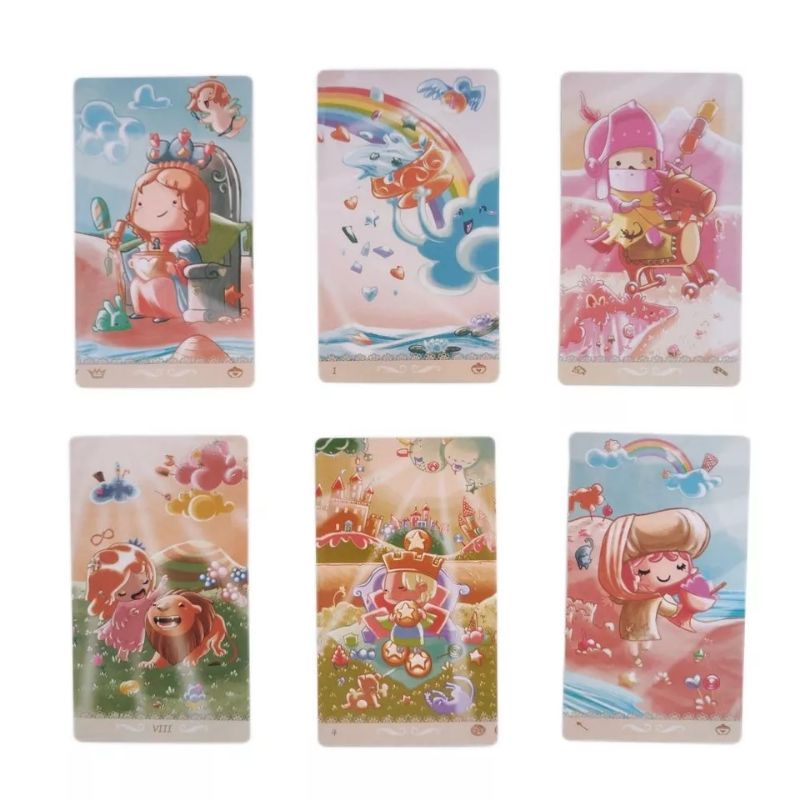 Happy Tarot 12x7cm include guide paper