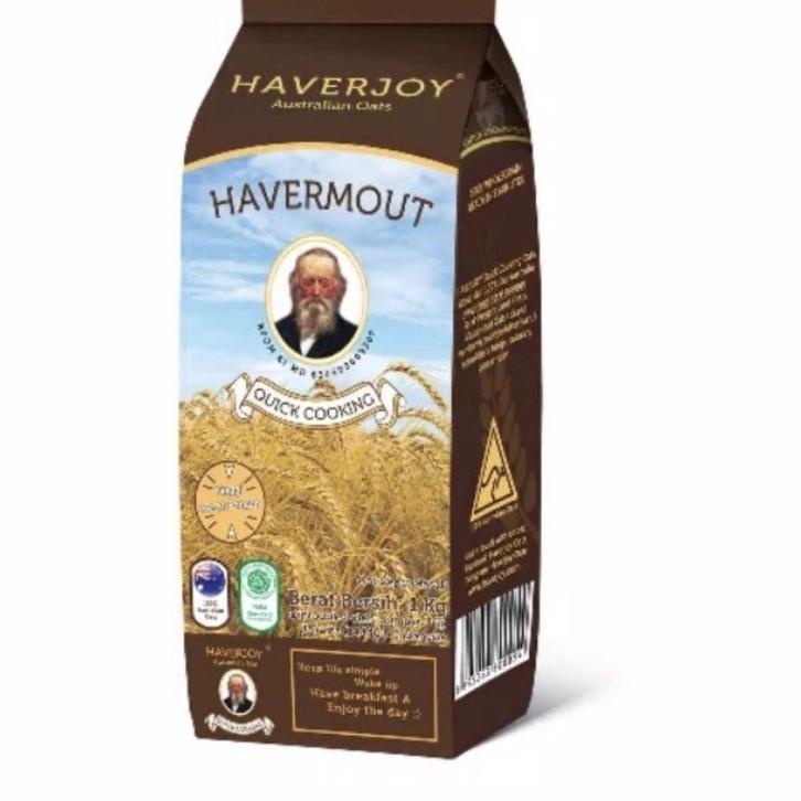 

KodeL1x1W--haverjoy havermout quick cooking 1 kg /australian oat