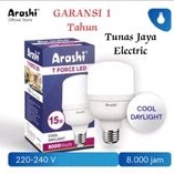 Bohlam LED T Force 15W CDL ARASHI (Garansi 1 Tahun)