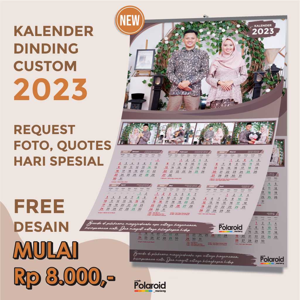 

Kalender Dinding Custom