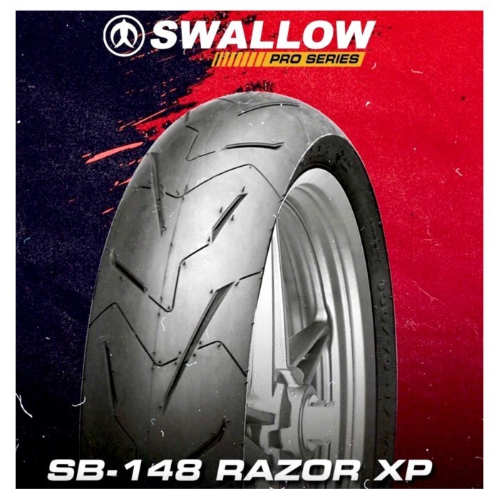 Ban Yamaha Aerox Swallow Razor XP SB148 Paket Hemat Depan Belakang