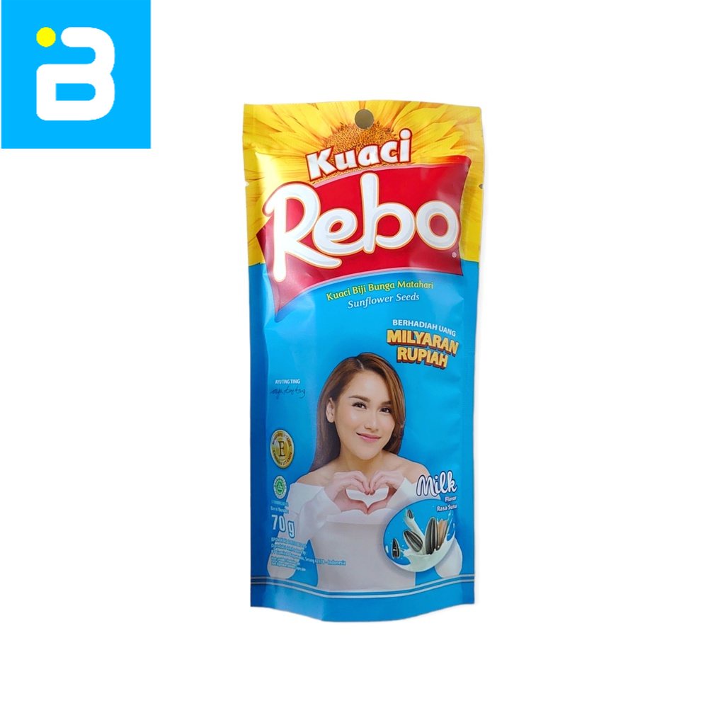 

Kuaci Rebo Milk 70 G