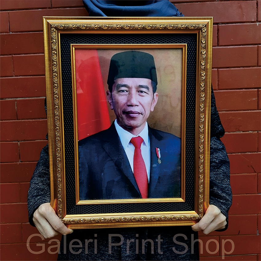 Only Sameday I Bingkai FOTO PRESIDEN dan WAKIL PRESIDEN dan GARUDA The Best Seller