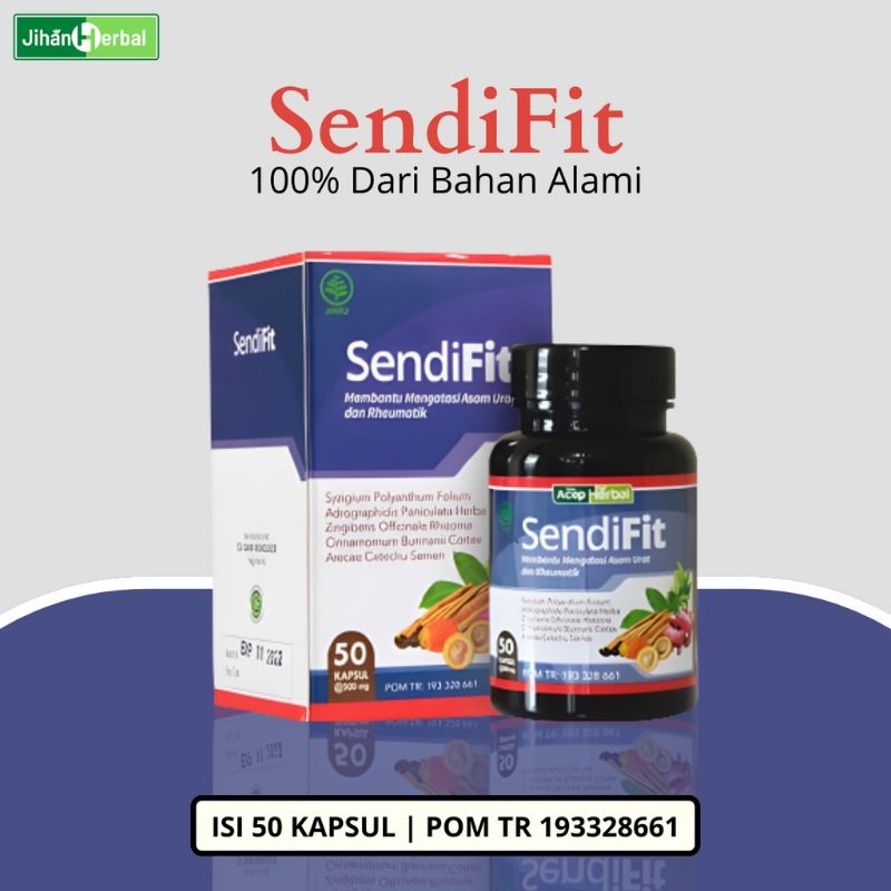 SendiFit Asli 100% Original - Obat Herbal Untuk Kesehatan Sendi & Tulang