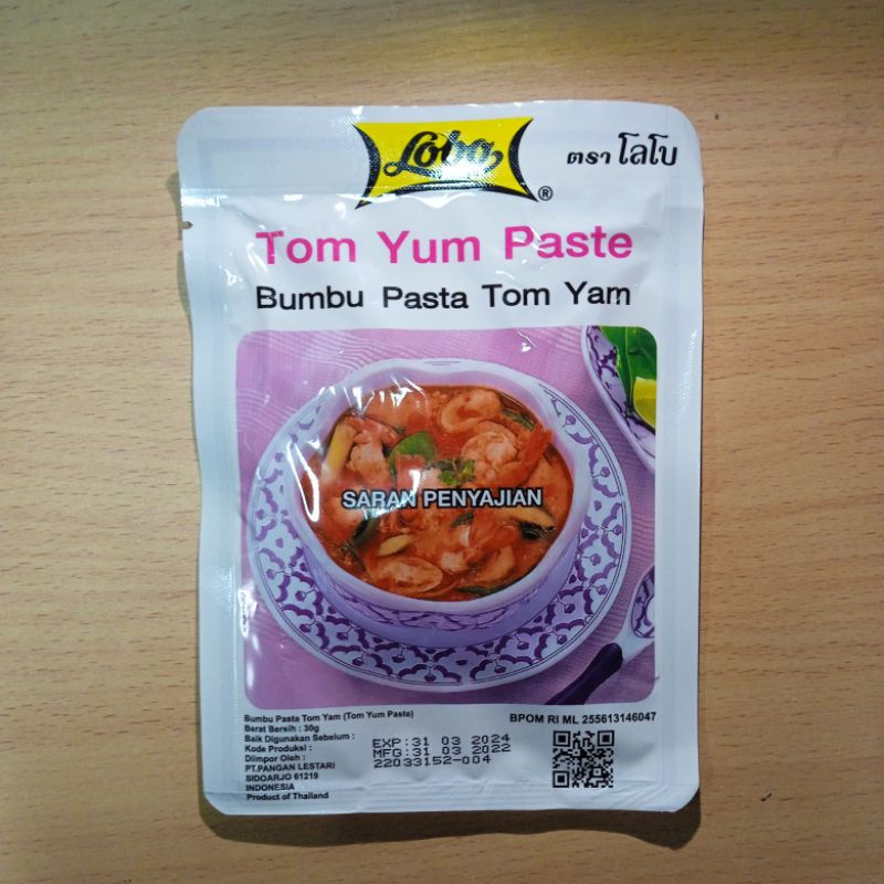 

LOBO TOM YUM PASTE 30 GR