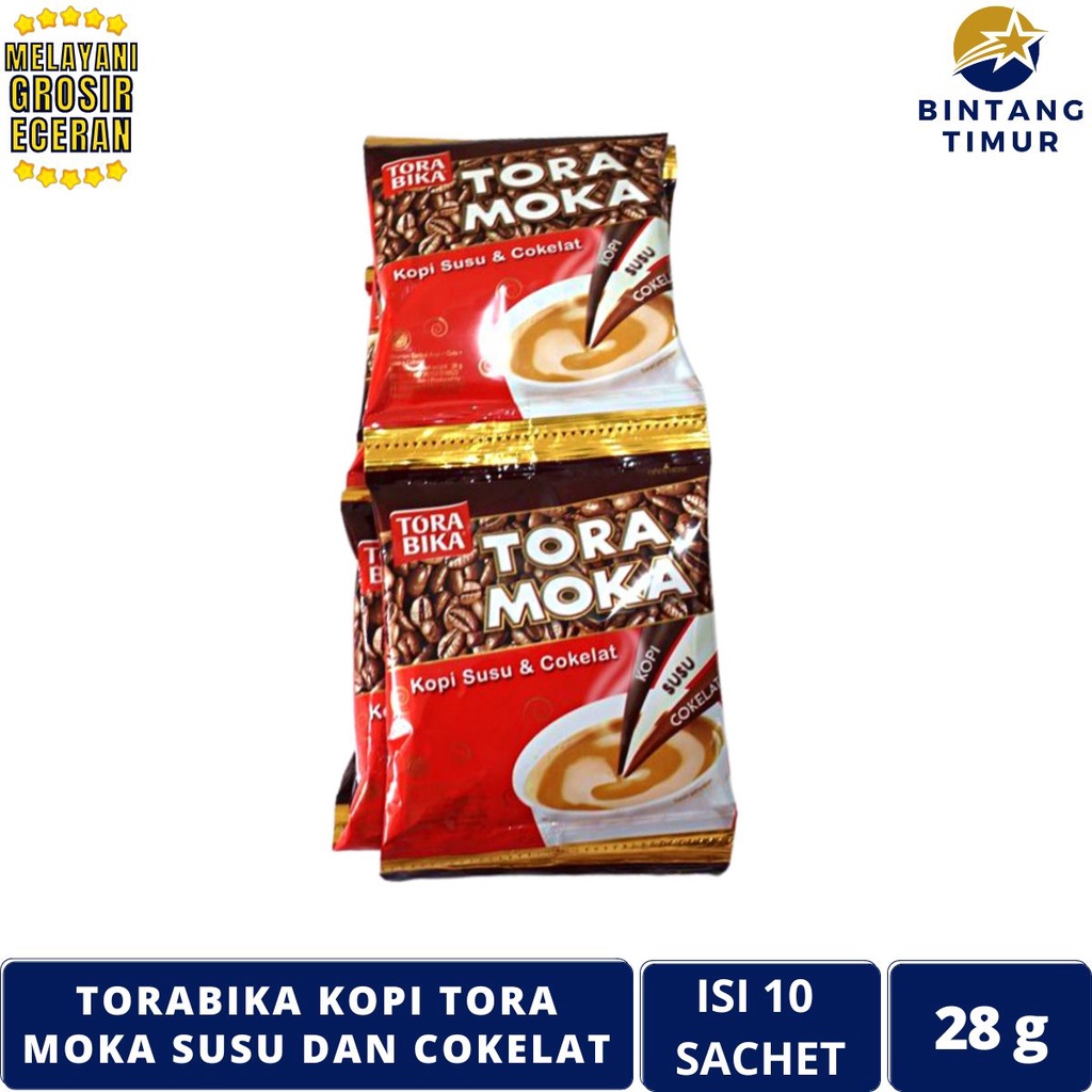 

TORABIKA Kopi Tora Moka Isi 10 Sachet/31g Susu dan Cokelat - Mocca Coffee Saset