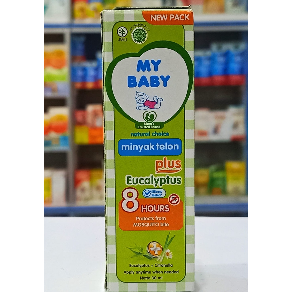 My Baby Minyak Telon Plus 30 ml Anti Nyamuk 8 Jam