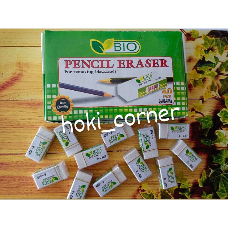 

PENGHAPUS BIO PENCIL ERASER DUST FREE(10pcs).