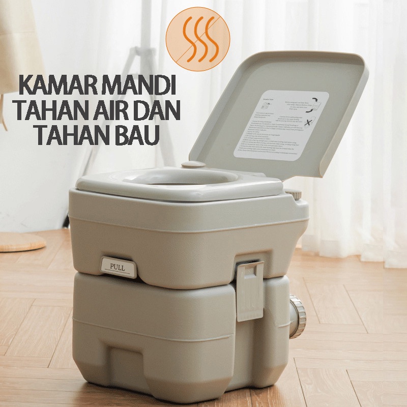 Toilet Bergerak 20 Liter/Toilet Portable Untuk /Toilet Luar Ruangan/Outdoor WC