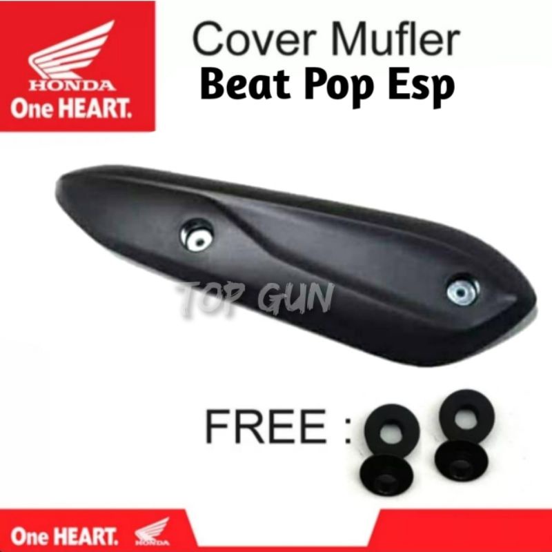 Tutup Cover Tameng Knalpot Honda Beat Pop Beat Pop Esp Standar Original