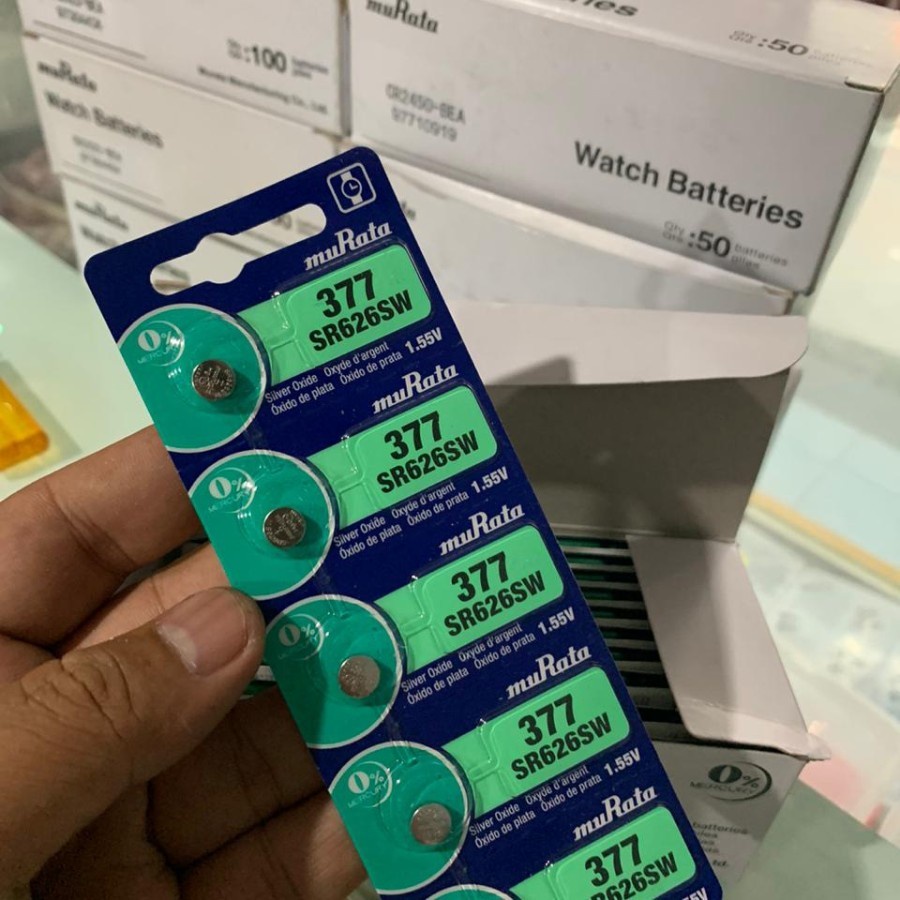 BATRE BATERAI BATTERY ORIGINAL MURATA 377 SR626SW | cunvalla