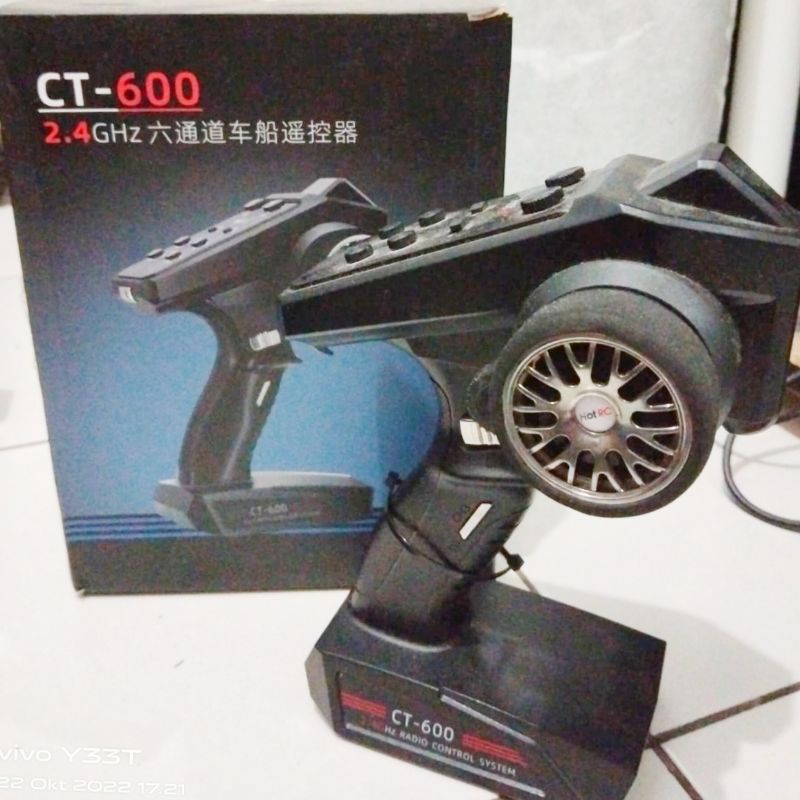 hotRC CT600 second reciever dan transmiter  remote control sparepart RC