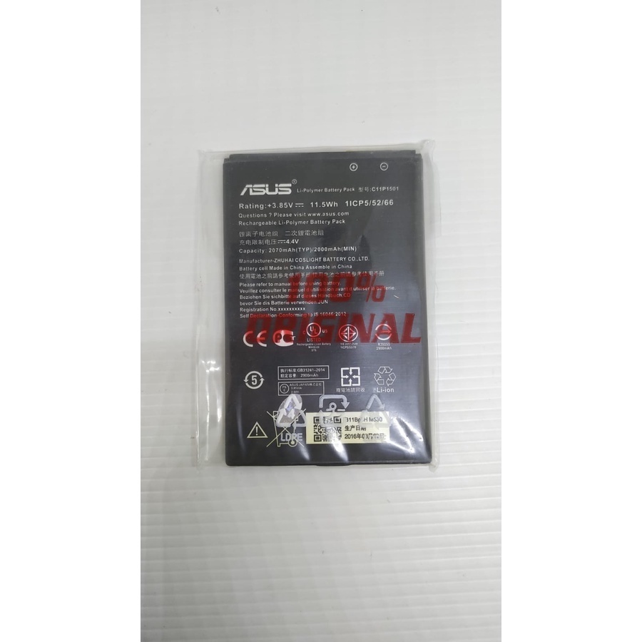Baterai Asus Zenfone Selfie / C11P1501