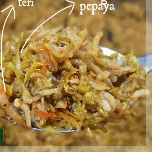 

Quality Control✅TERI MEDAN + BUNGA PEPAYA - SAMBAL KOTA HOEDJAN|KD6