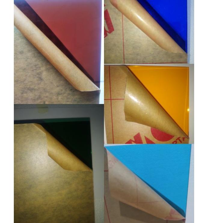 

Miliki - Acrylic akrilik lembaran 2mm warna transparan ukuran A3 42x30cm .... ....