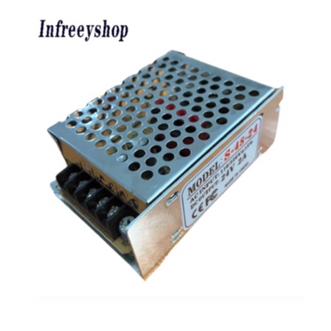 Power Supply 24V2A Adaptor Travo 24v 2A LED lampu 24volt