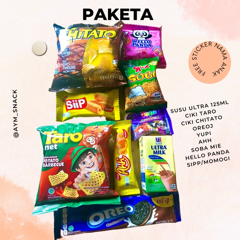 Hampers Ulang Tahun Anak Godie Bag Ultah Anak Murah Lengkap