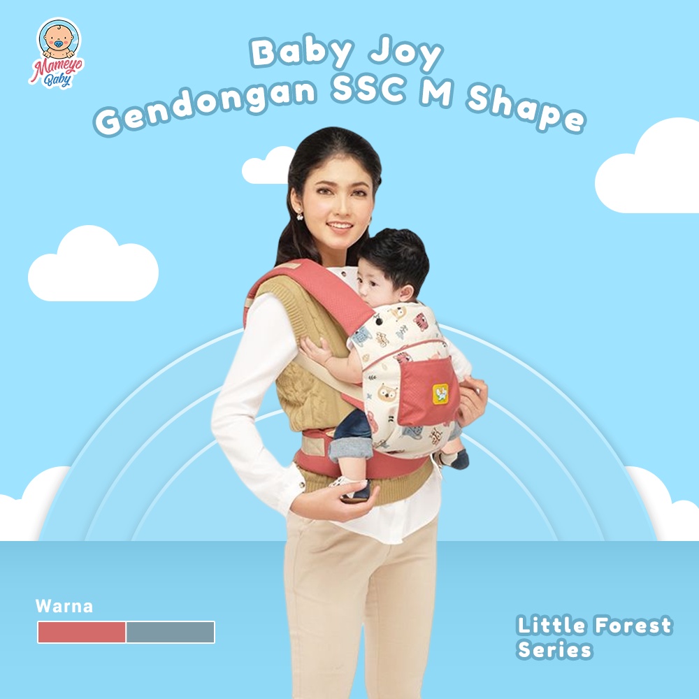 Gendongan SSC M Shape Little Forest Series Baby Joy - BJG3054