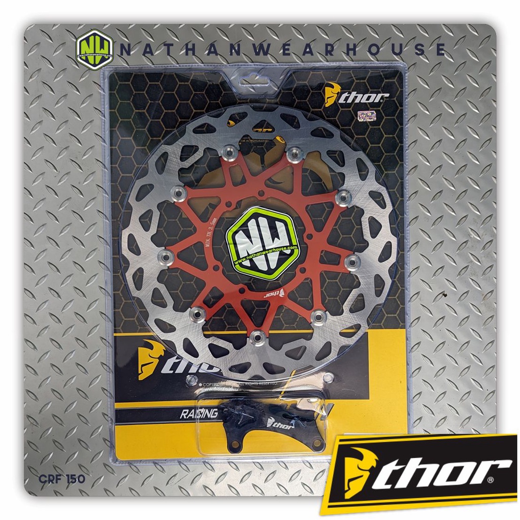 Discbrake Diskbrake Piringan Cakram CRF 150 CNC FLOATING Lebar Supermoto 320mm Thor