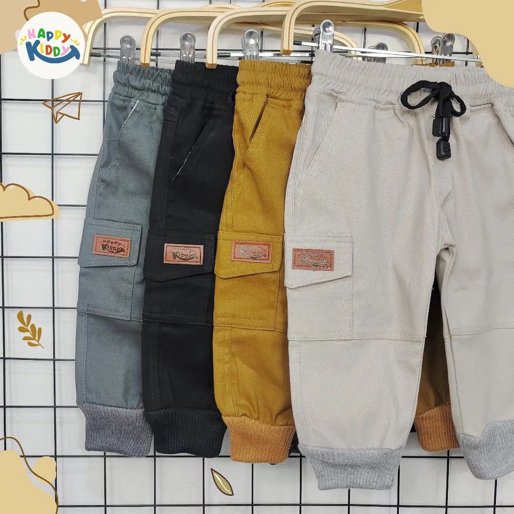 Jogger Chinos Rib Celana Panjang Chinos Anak